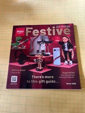 Christmas Argos Catalogue Winter Festive 2023 Unused And Mint 