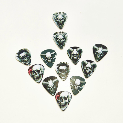 12pcs skull demon guitar - &,