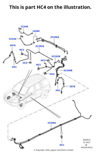 Land rover clip braking - land,