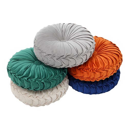 Round velvet pumpkin wheel - round,