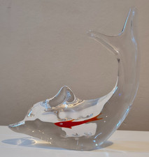 Vintage Glass Fish Ornament
