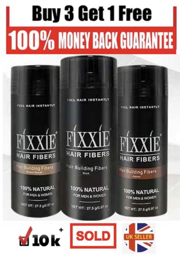 Fixxie hair building fibres - building,