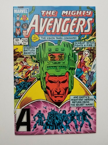 The mighty avengers 243 key - the,