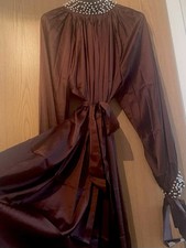 New dark Brown maxi dress