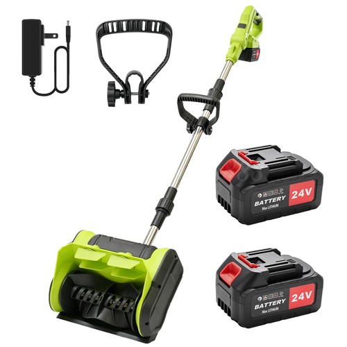24vbattery cordless snow - 12",