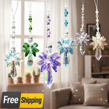 Rainbow guardian angel - angel, crystal