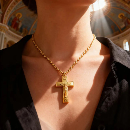 Eastern orthodox crucifix - eastern,