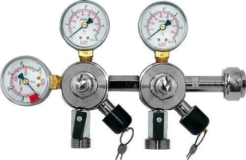 Co2 pressure regulator - regulator, dual