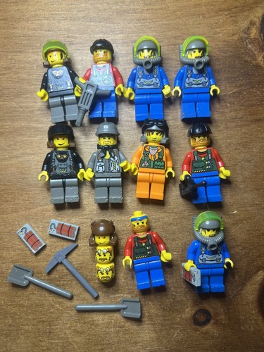 Lego rock raiders minifigures - lego,