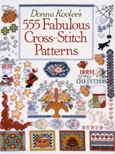 Donna Kooler's 555 fabulous cross-stitch patterns (HardBack) - FREE Shipping