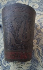 Antique Heavy Copper Cup Weight About 1kg