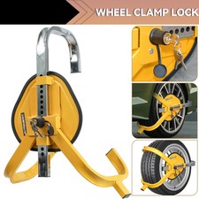 Anti Theft Wheel Clamp Lock Cars Trailer Caravan Security Car Locking Heavy Duty