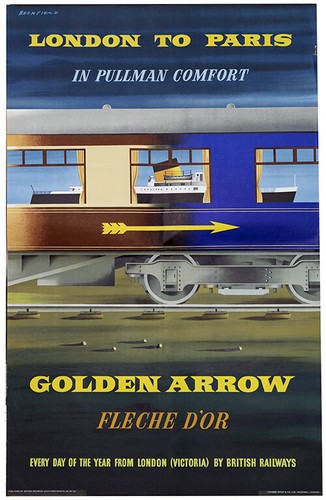 Vintage london paris golden - vintage,