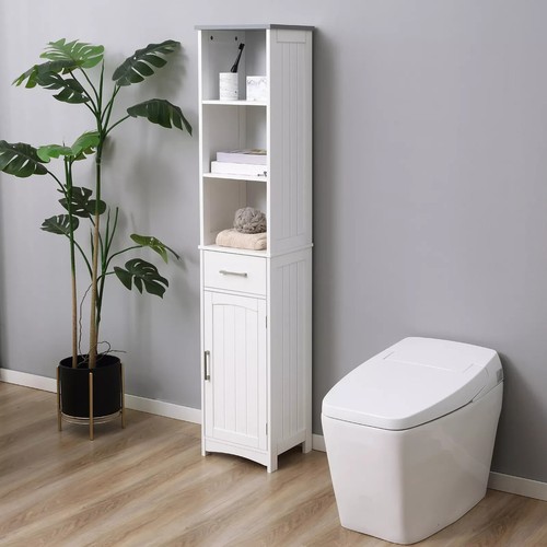 Tall bathroom storage cabinet - bathroom,