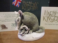Harmony Kingdom Lone Ranger Armadillo AKA Possum on a Half Shell UK Made