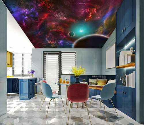 Red cloud planet - 3d,