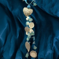 Pearl Shell Gemstone Necklace Surf Jewellery Hippy Boho J121 NECKLACE