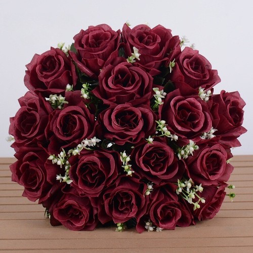 Heads silk rose - 18,