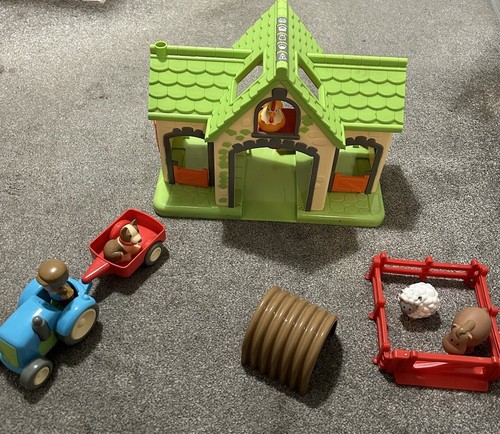 Happyland farm house tractor - happyland,