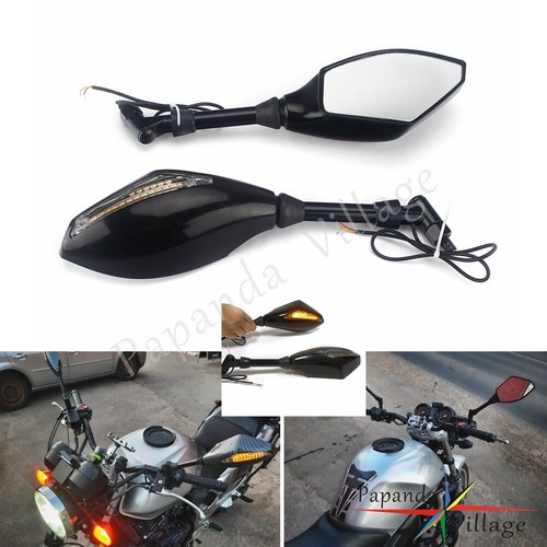 Pair mirrors led turn signal - mirrors,