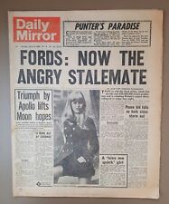 Daily Mirror Newspapers 1969 - Multi Listing: Birthdays, Anniversaries, Sporting