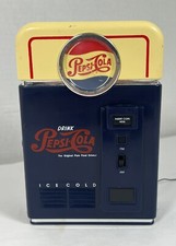 Pepsi Cola Ice Cold Vending Machine AM/FM Radio*1998*- Working