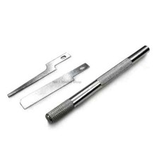 Mini Razor Saw Tool For Hobby Warhammer Airfix Model Making Metal 2x Blades