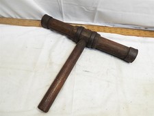 Antique Shipwrights Caulking Hammer 15" Ship Boat Builder's Wood Mallet Tool 