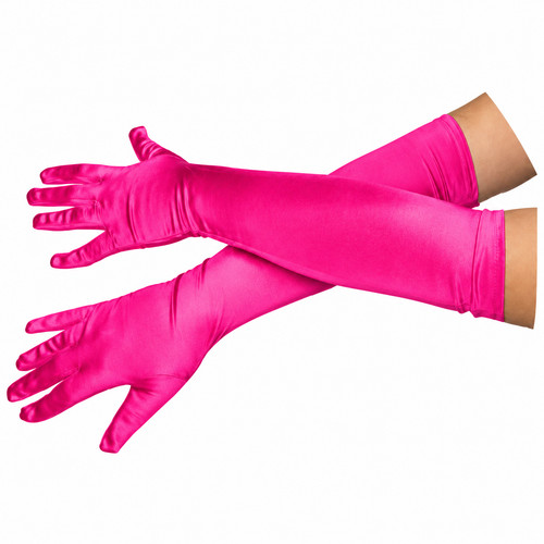 Ladies long hot pink - ladies,