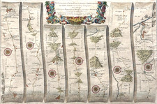 Vibrant Antique John Ogilby