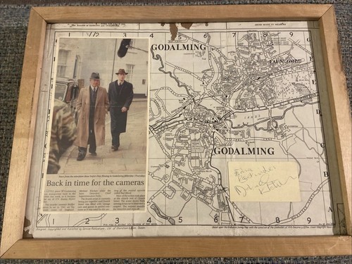 Foyle war framed map and - war,