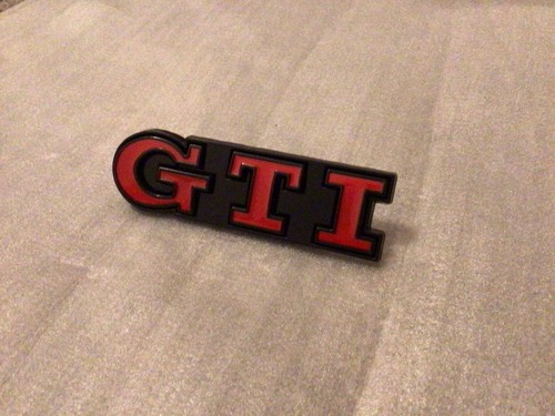 Gti front grill - grill, badge