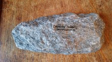 NEOLITHIC STONE AGE FELSITE AXE - BENIE HOOSE WHALSAY SHETLAND ISLES SCOTLAND