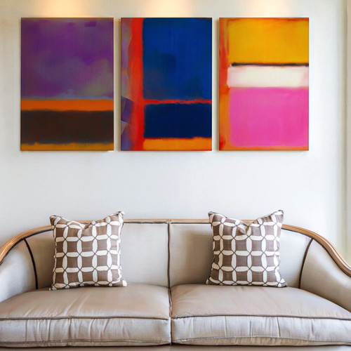 Pieces vibrant abstract - 3,