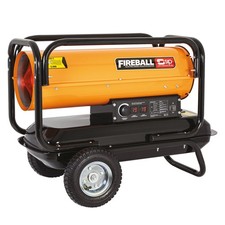 SIP 09592 FIREBALL Diesel Paraffin Kerosene Space Heater Warmer 75,000BTU 22kW