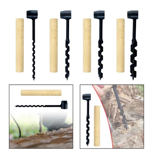 Auger drill portable with - drill,