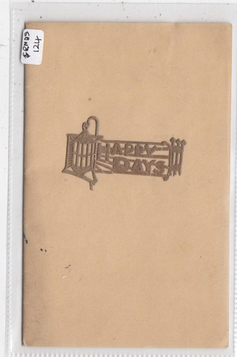 1915 ww1 christmas card from - 1915,