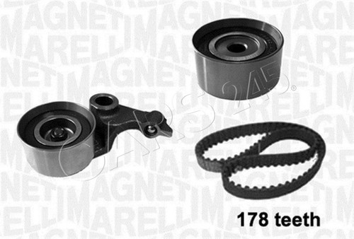 Timing belt set - belt, toyota