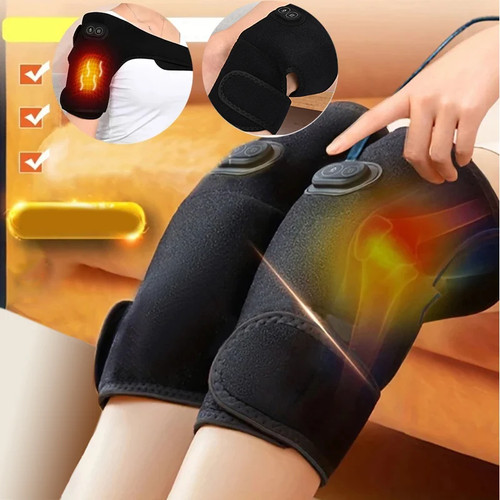 Heated knee massager - massager, support