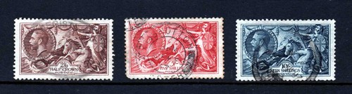 1934 george seahorses 3v - v,
