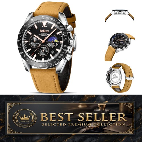 Mens watches stainless steel - mens,