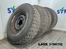 Set 16 Inch LAND ROVER DEFENDER WOLF Steel Wheels & 235/85/16 BF GOODRICH Tyres