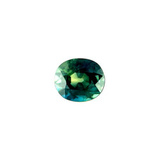 NATURAL Sapphire 1.24ct Australian Green Blue FINE Oval Cut Loose Gem 6.4x5.5mm