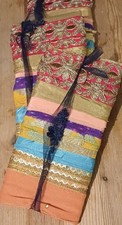 4 Metres Sari Ribbons Bundle