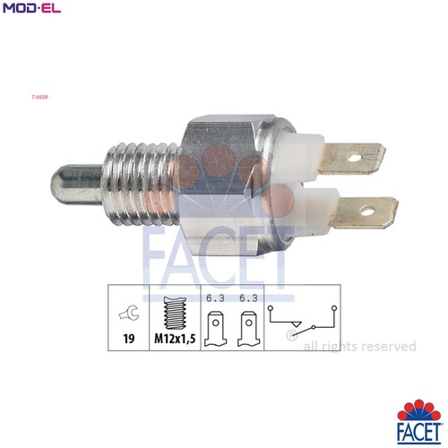 Switch reverse light 6029 - light, 7.6029