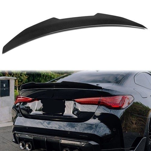 Carbon fiber rear wing trunk - carbon,