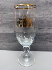 Stella Artois Beer Glass Chalice 33cl Limited Ed. 2016 Gold Logo/ Star Home Bar