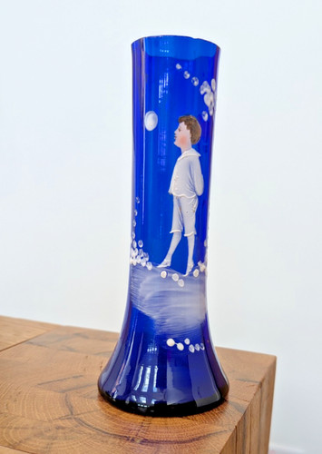 Mary gregory glass cobalt - mary,