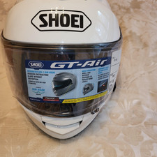 Shoei GT Air Motorcycle Medium (57-58cm) White Gloss - with extras