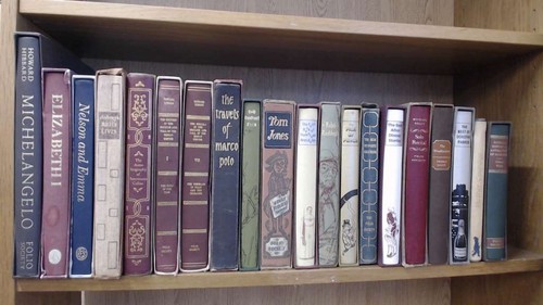Folio society editions - folio, with